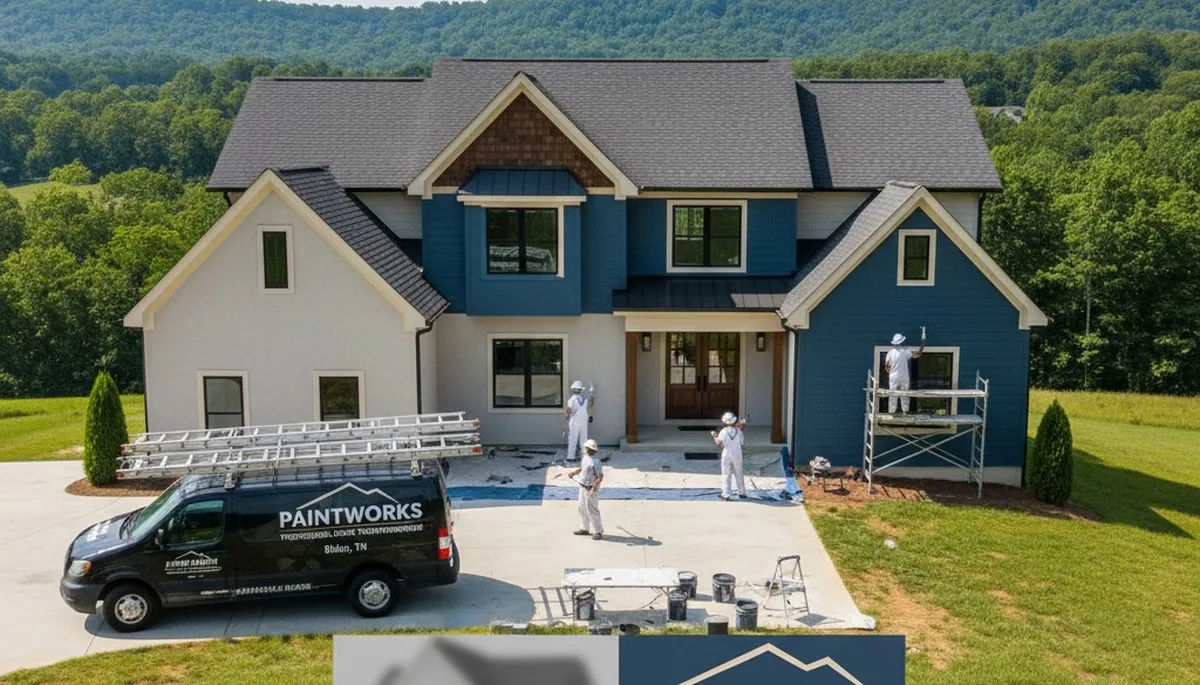 Professional house painters in Knoxville TN providing expert residential painting services